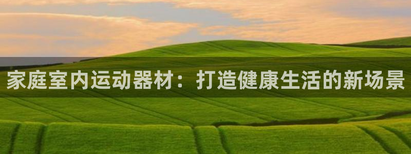 fb体育集团logo:家庭室内运动器材:打造健康生活的新场景